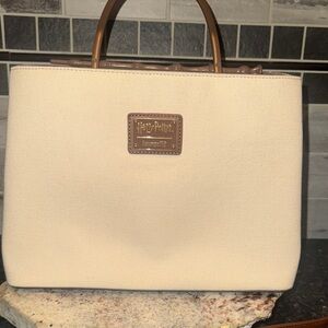 Loungefly Harry Potter Elder Wand Tan and Brown Canvas Handbag NWOT